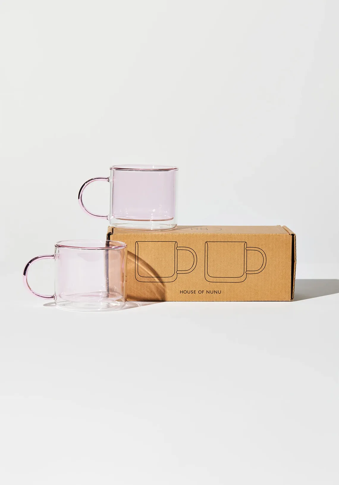 DOUBLE TROUBLE CUP SET PINK