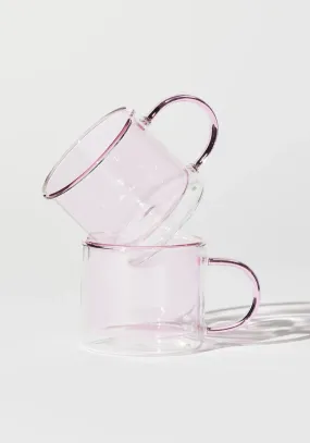 DOUBLE TROUBLE CUP SET PINK