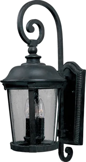 Dover Cast 3-Light Outdoor Wall Lantern