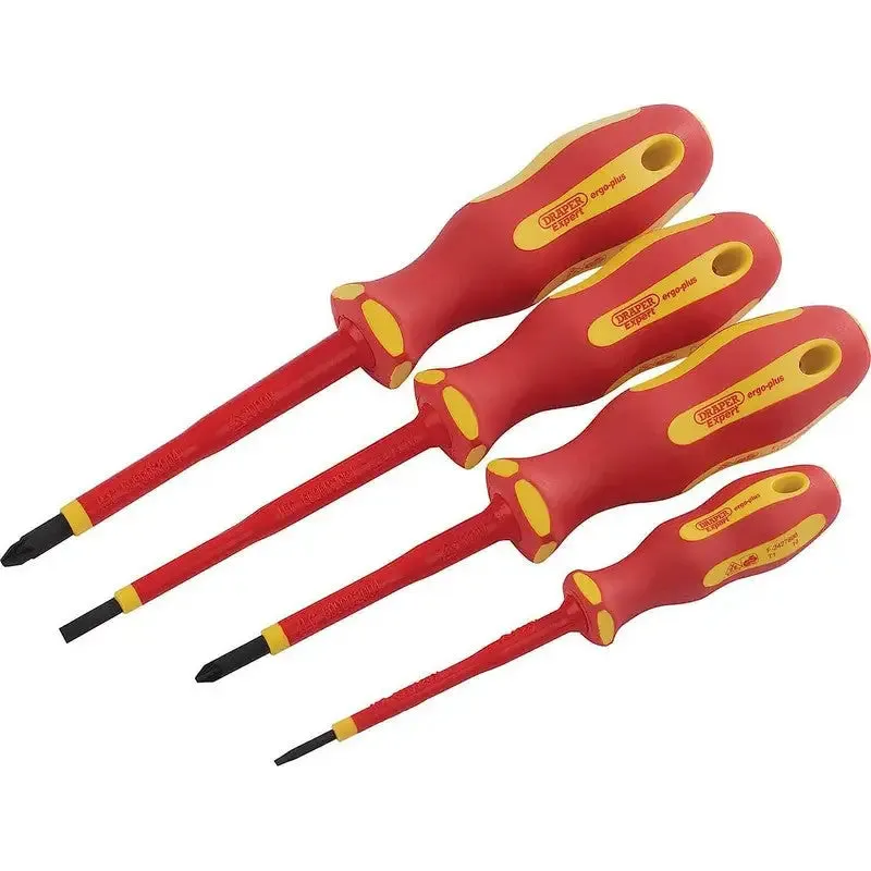 Draper XP1000 VDE Insulated Screwdriver Set - 4 Piece