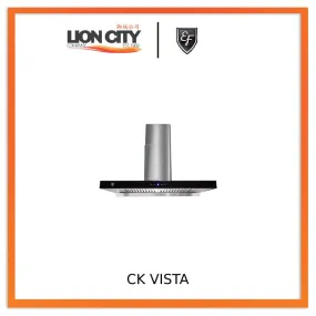 EF CK VISTA 90CM Chimney Hood