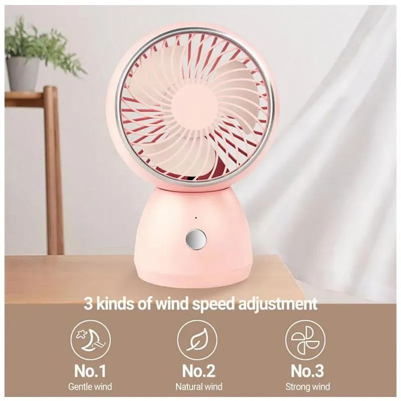 Electric Mini Desktop Fan Ab-J404 - Shop Now For Best Deals