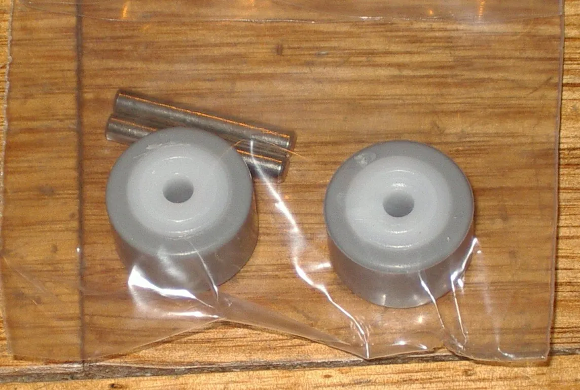 Electrolux ErgoRapido Large Rear Wheel & Axle Set (Pkt 2) - Part # 987566007