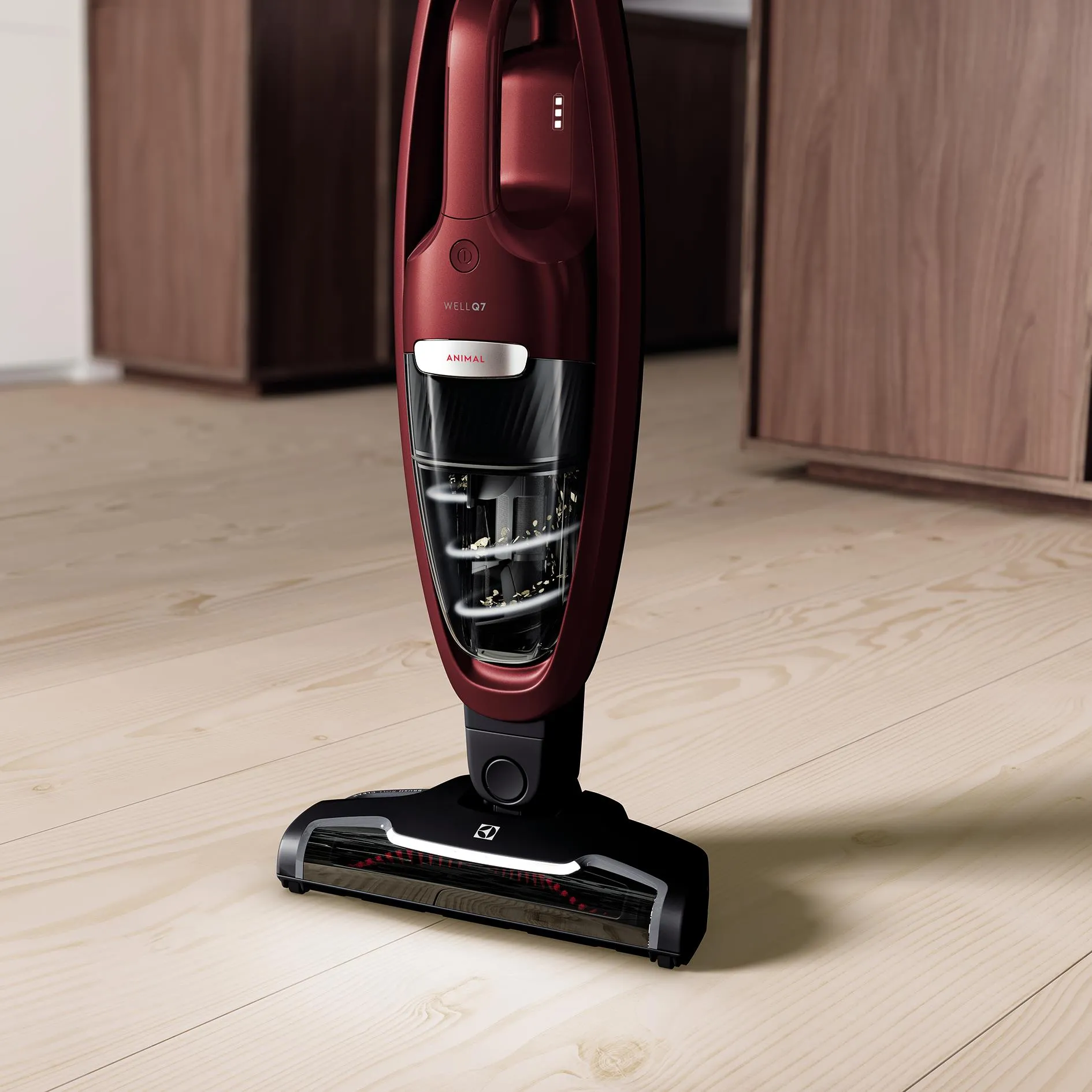 Electrolux Well Q7 Animal Stick Vacuum (Chili Red)