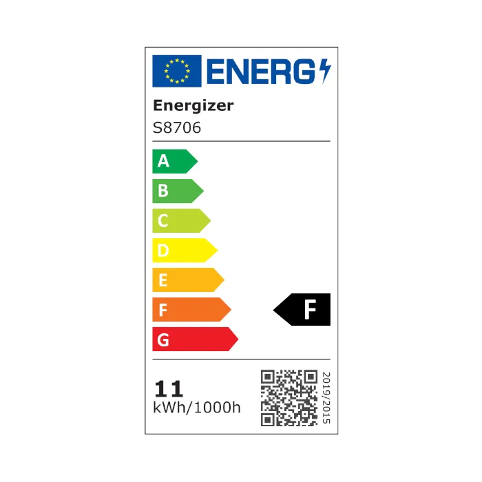 Energizer 11W E27 Standard GLS LED Bulb - 1055lm - 2700K