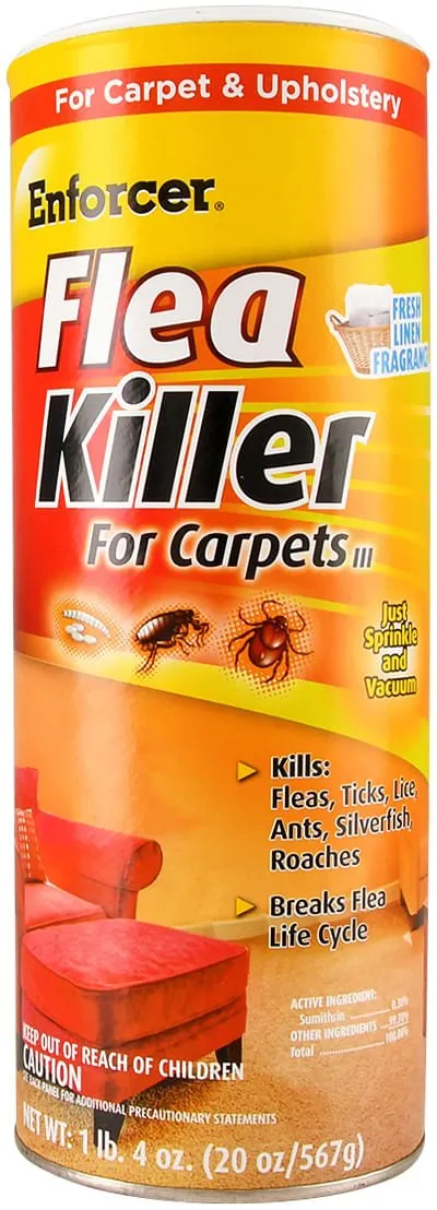 Enforcer Flea Killer for Carpets, 20 oz