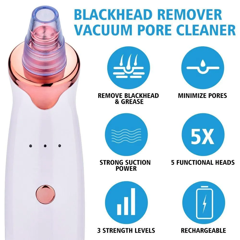 Facial Blackhead Remover Electric Acne Cleaner Blackhead Black Point