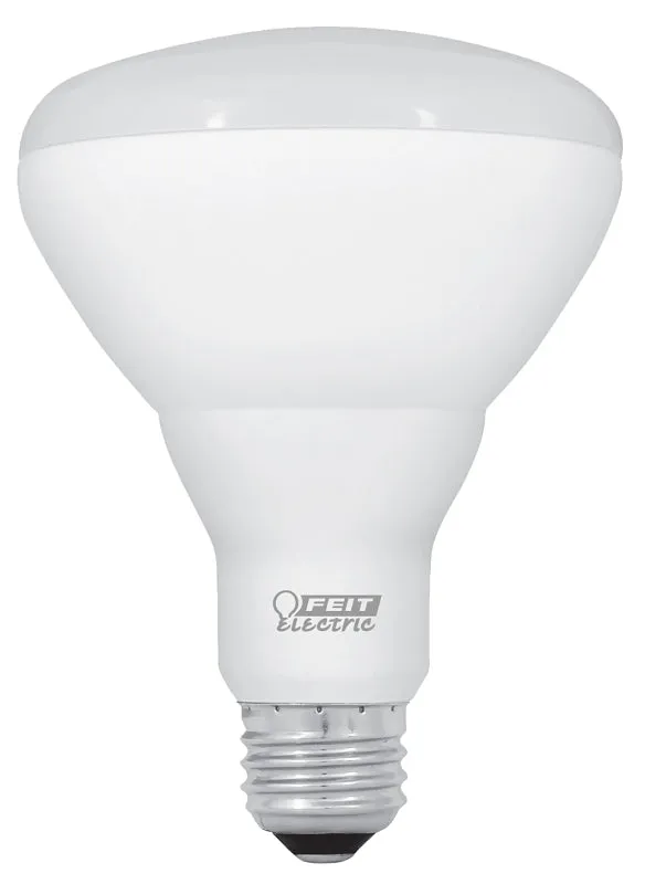 Feit Electric BR30DM/927CA LED Bulb, Flood/Spotlight, BR30 Lamp, 65 W Equivalent, E26 Lamp Base, Dimmable, White