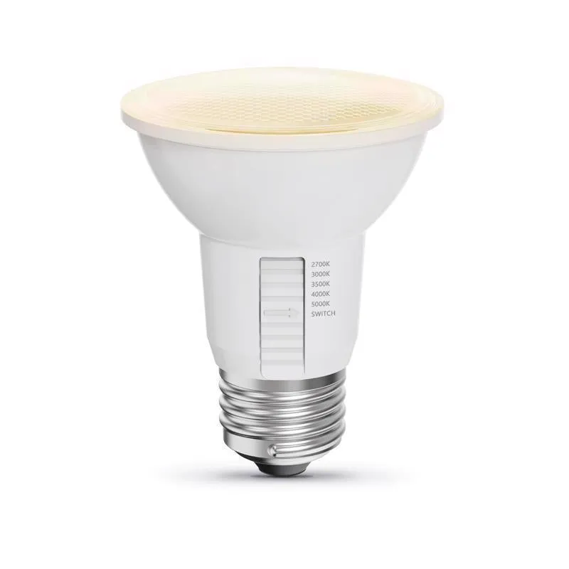 Feit LED PAR 20 E26 (Medium) LED Floodlight Bulb Tunable White/Color Changing 50 Watt Equivalence 2