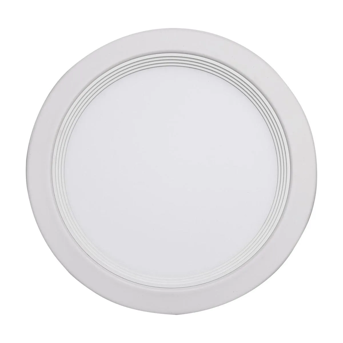 Fire Rated 6 Inch Canless LED Recessed Light, 1050 Lumens, Selectable CCT, Baffle Trim