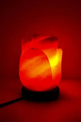 FLOWER SHAPE SALT LAMP