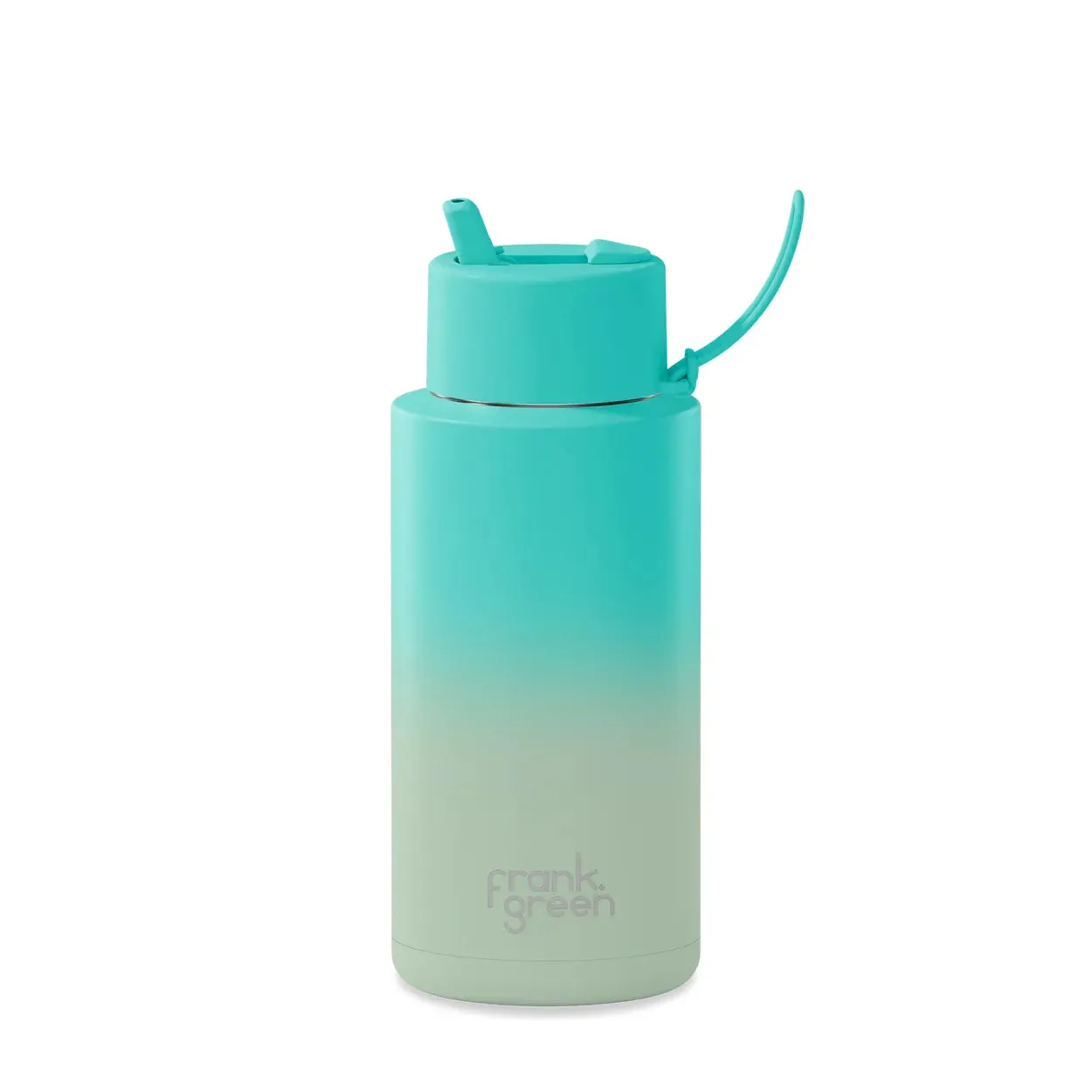 Frank Green - 1L Gradient Ceramic Reusable Bottle with Straw