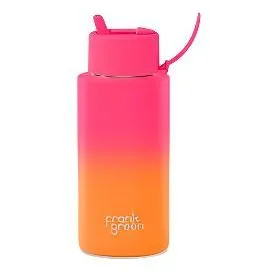 Frank Green - 1L Gradient Ceramic Reusable Bottle with Straw