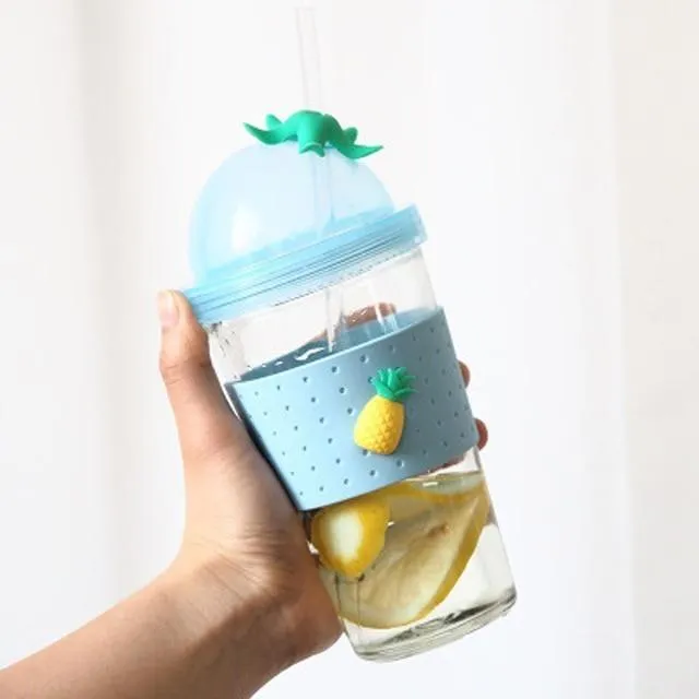 Fruity Straw Drinking Cup