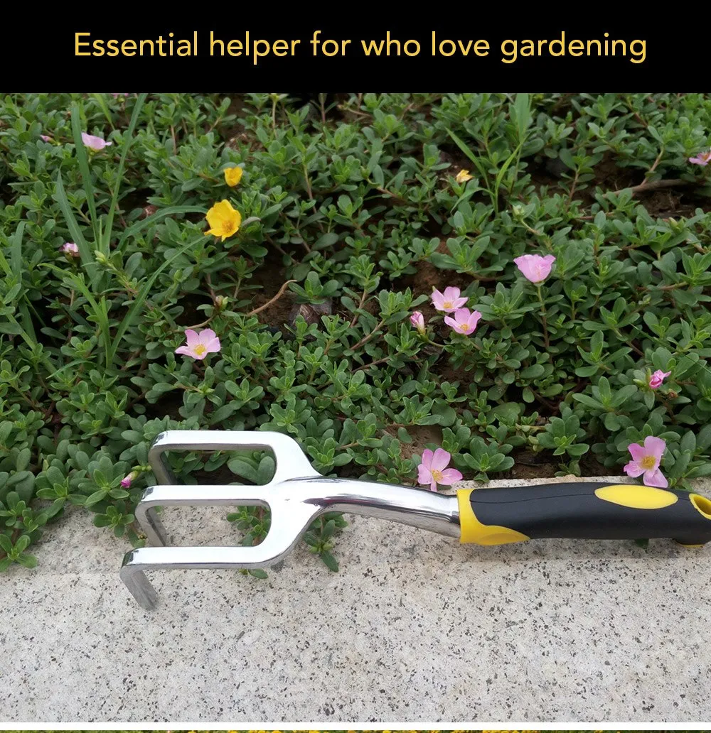 Gardening Tool Rake Silicone Handle