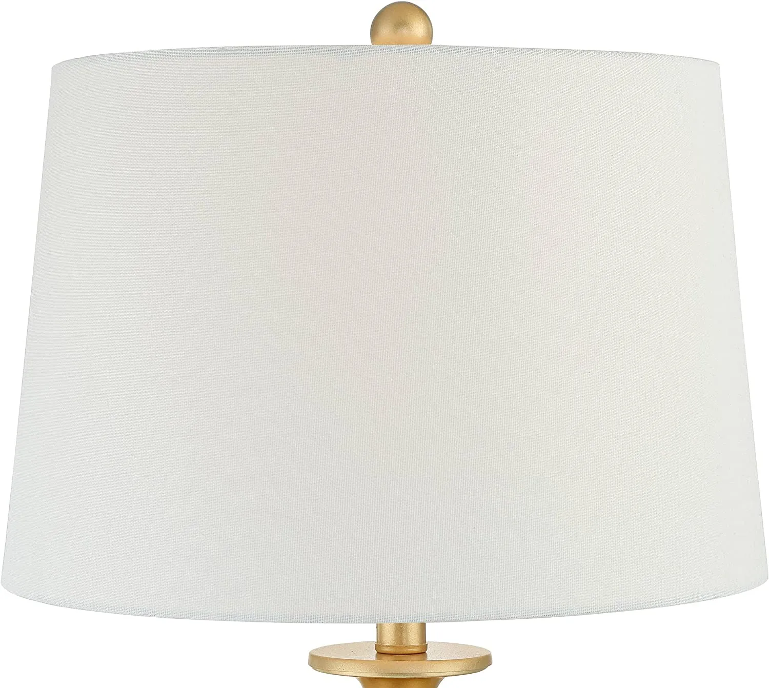 Glam Style Table Lamps 28.5" Tall Set of 2 Pedestal Gold