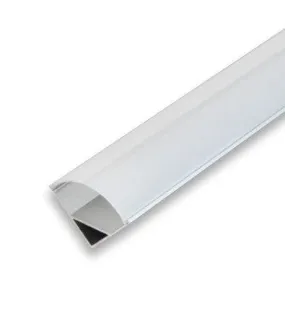 GM Lighting LED-CHL-45-MINI 4FT 45° Aluminum LED Mounting Channel