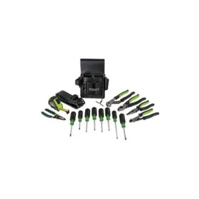 Greenlee 0159-24 Electrician's Metric Tool Kit 16 peice