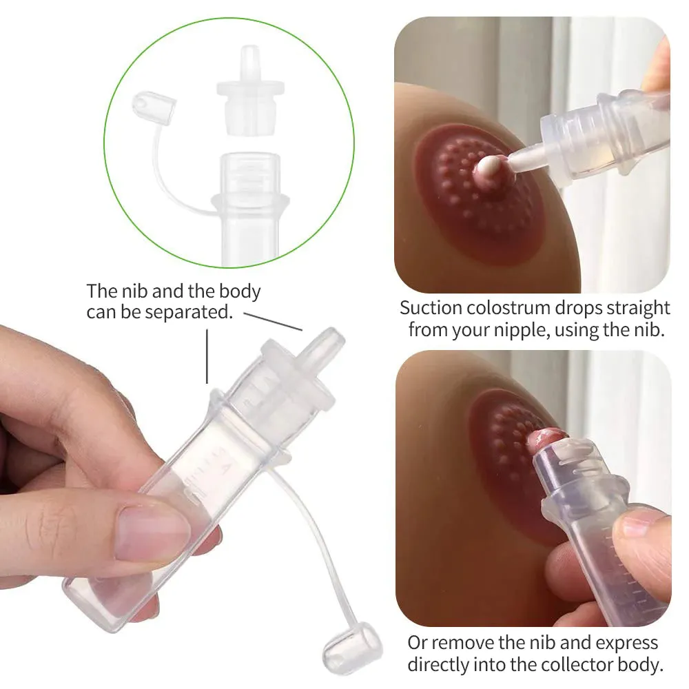 HAAKAA PRE-STERLISED SILICONE COLOSTRUM COLLECTOR | 6PK