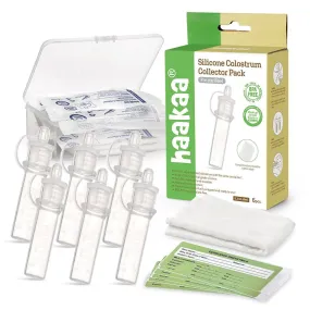 HAAKAA PRE-STERLISED SILICONE COLOSTRUM COLLECTOR | 6PK