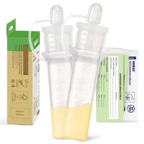 Haakaa Silicone Colostrum Collector, Pre-Sterilized, 4ml/2pcs