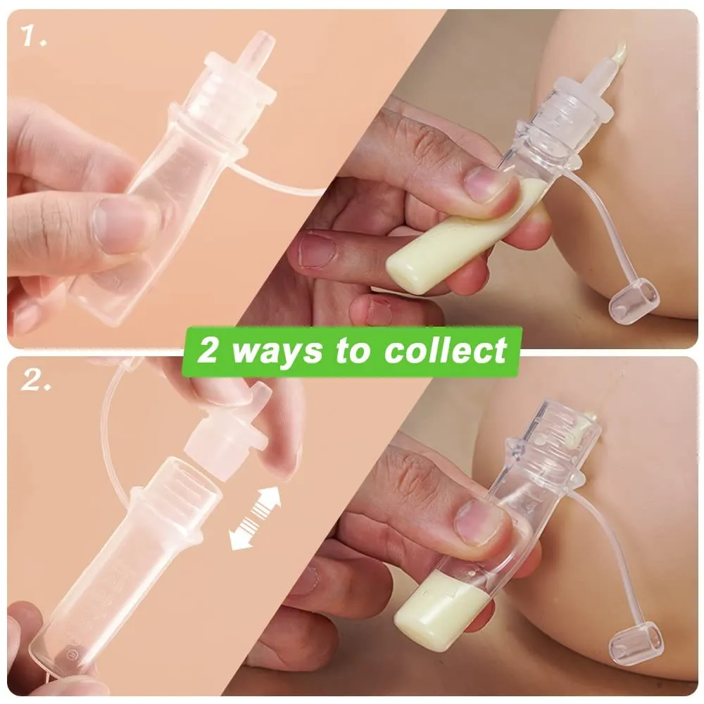 Haakaa Silicone Colostrum Collector, Pre-Sterilized, 4ml/2pcs