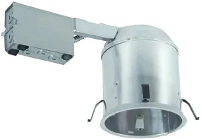 Halo 11888778 Light Housing, 6 in Dia Recessed Can, Aluminum :EA: QUANTITY: 1