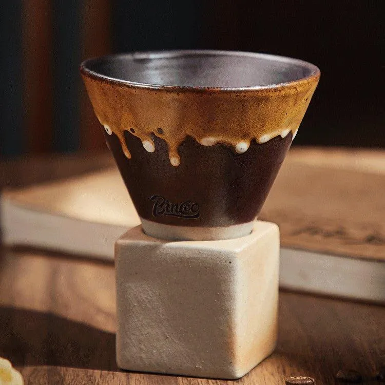 Handcrafted Cone Shaped Ceramic Coffee Cups