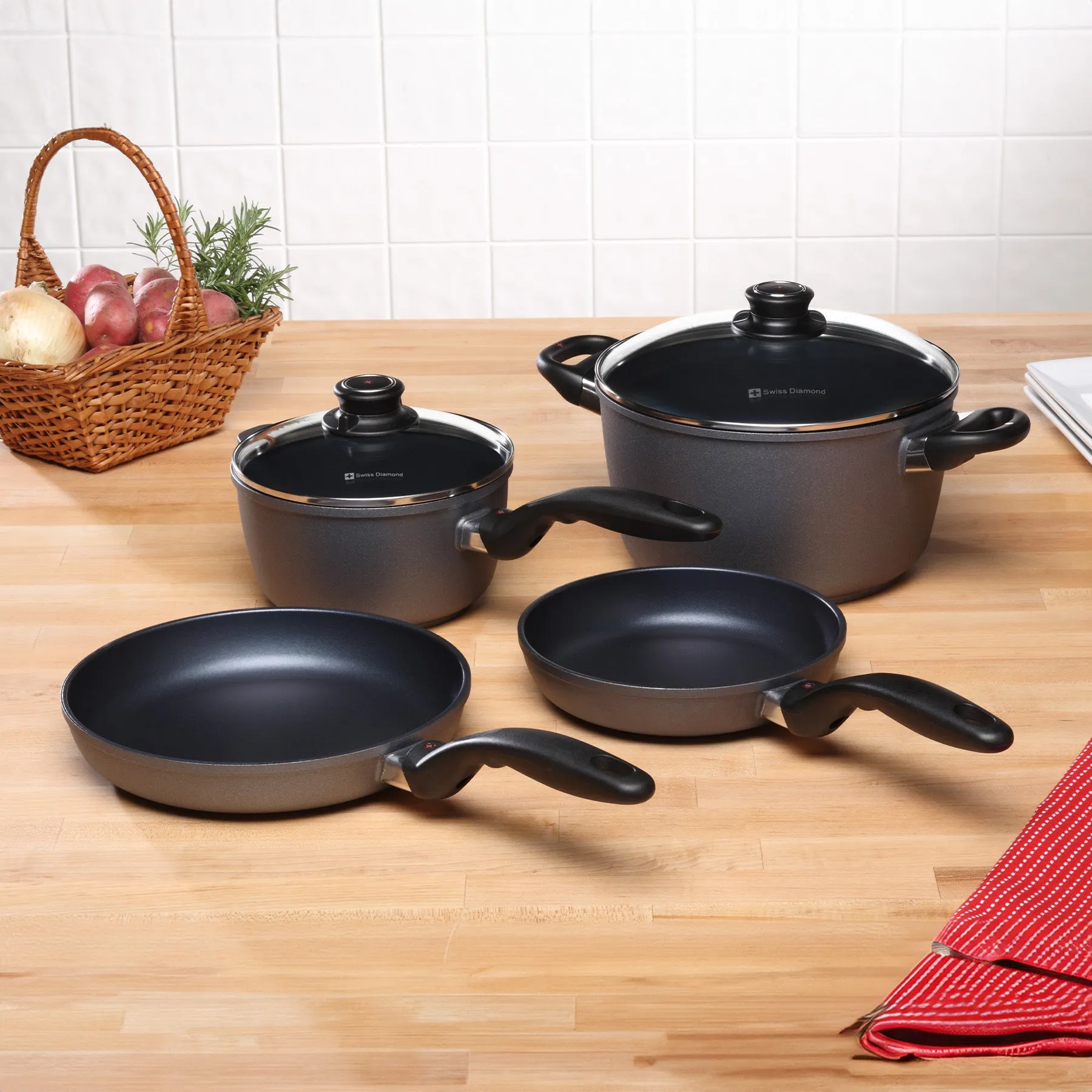 HD Nonstick 6-Piece Set - Newlywed Kitchen Kit