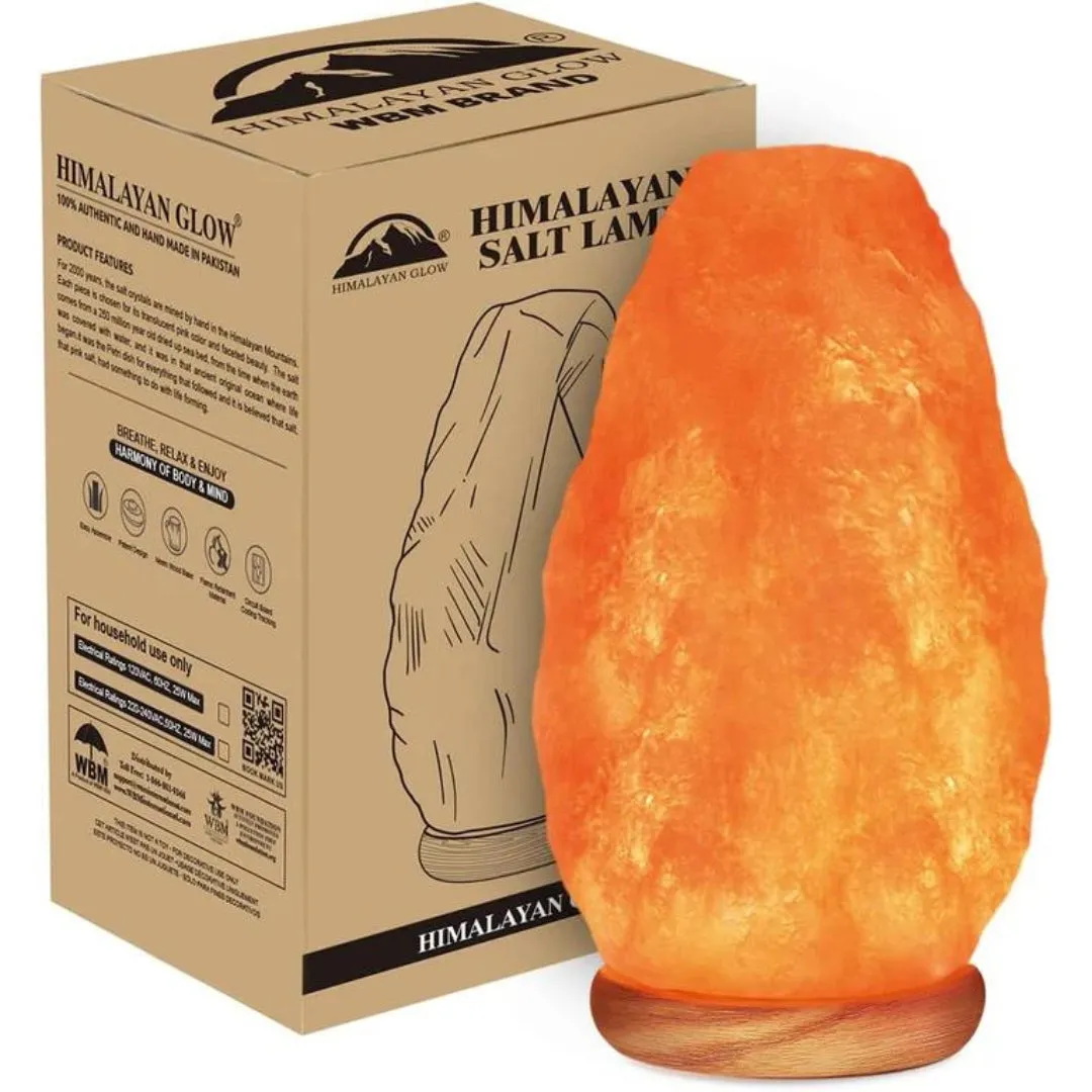 Himalayan Glow Salt Lamp with Dimmer Switch