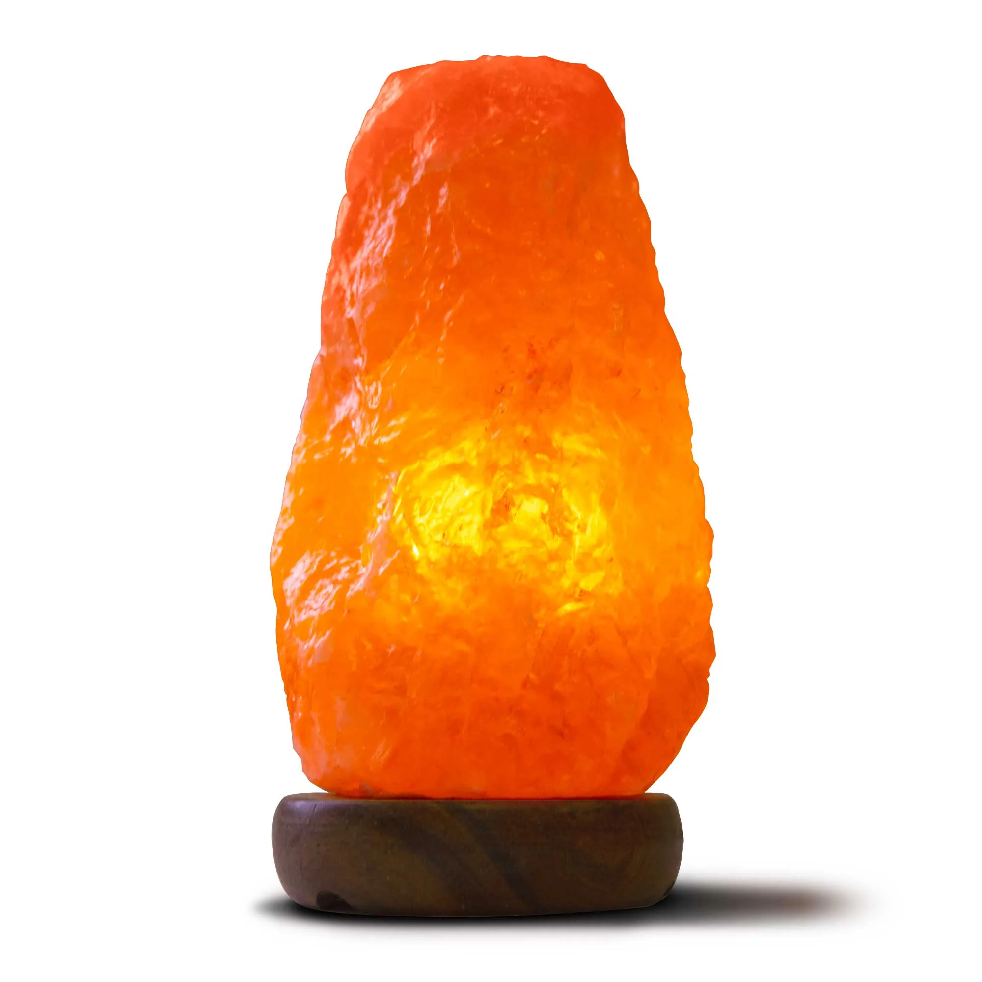 Himalayan Pink Salt Lamp   12W 12V Switch - Carved Shape Natural Crystal Rock