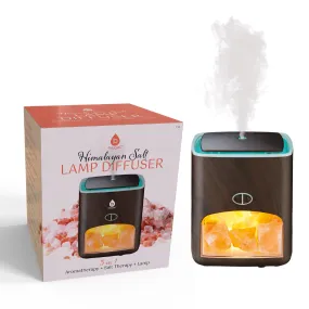 Himalayan Salt Lamp Diffuser - 3-in-1 Wellness Device