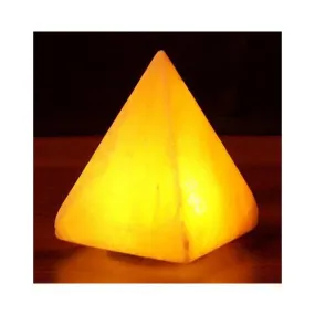 Himalayan Salt Pyramid Salt Lamp - Usb - 3.5 In