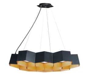 Honeycomb 10-Light LED Chandelier