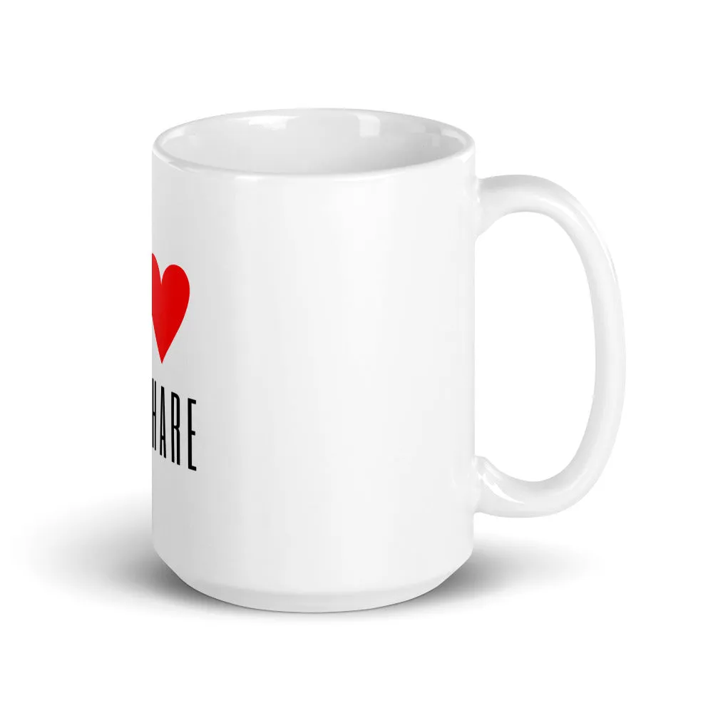 I Love Rev Share | Glossy Mug