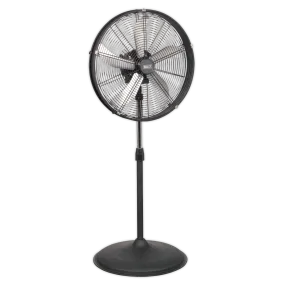 Industrial High Velocity Oscillating Pedestal Fan 20" 230V