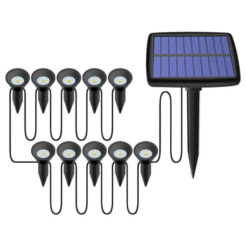 Industrial Outdoor Solar Waterproof LED Lawn Landscape Light