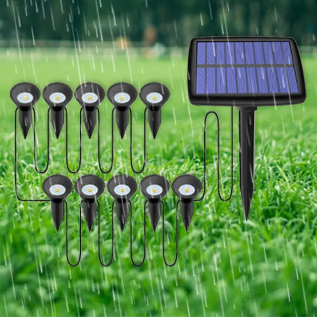 Industrial Outdoor Solar Waterproof LED Lawn Landscape Light