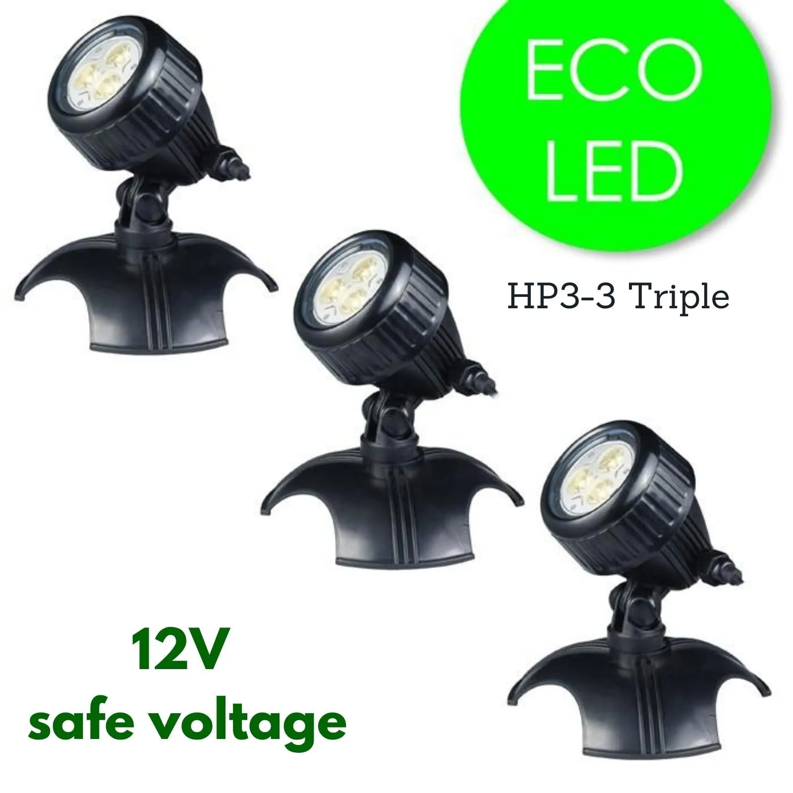 JEBAO HP3 Series - LED Submersible Spotlight (HP31, HP32, HP33)