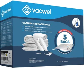 Jumbo XXL Vacuum Space Saver Bags 47 x 35 for Clothes Comforters or Mattress