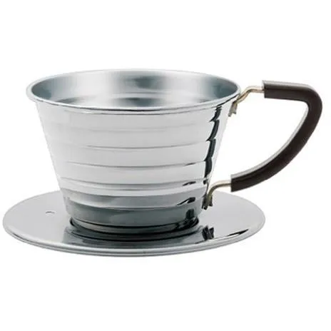 Kalita 155 1-Cup Stainless Steel Wave Dripper