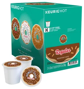 KEURIG 5000330069 K-Cup Pod, Yes Caffeine, Medium Roast, 12 oz Box :BX 24: QUANTITY: 4