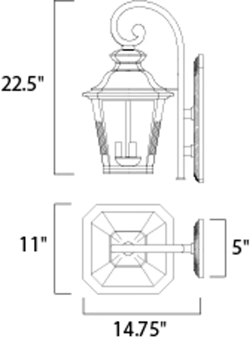 Knoxville Outdoor Wall Sconce