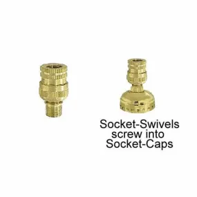 Lamp Socket Swivels, Ball Type