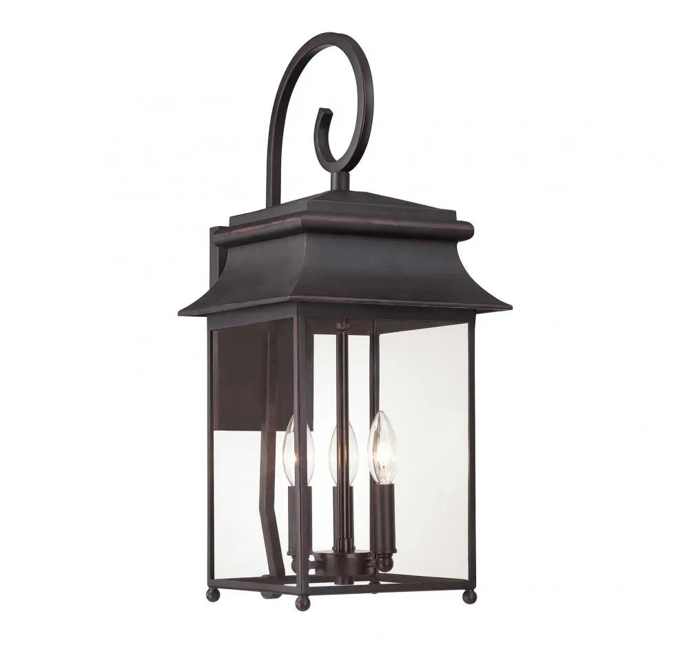 Large Slate Wall Lantern