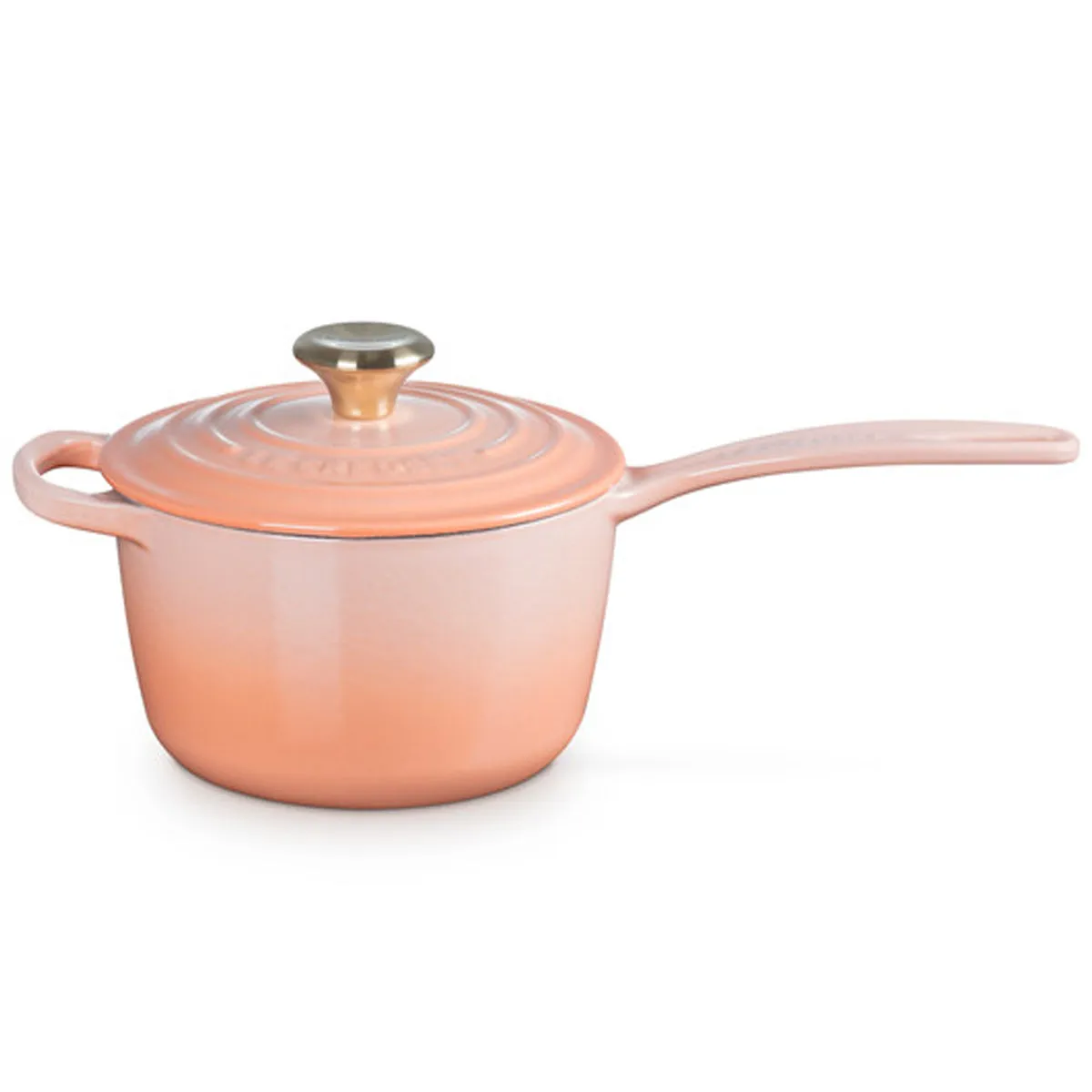 Le Creuset 1.75 qt. Signature Saucepan - Peche