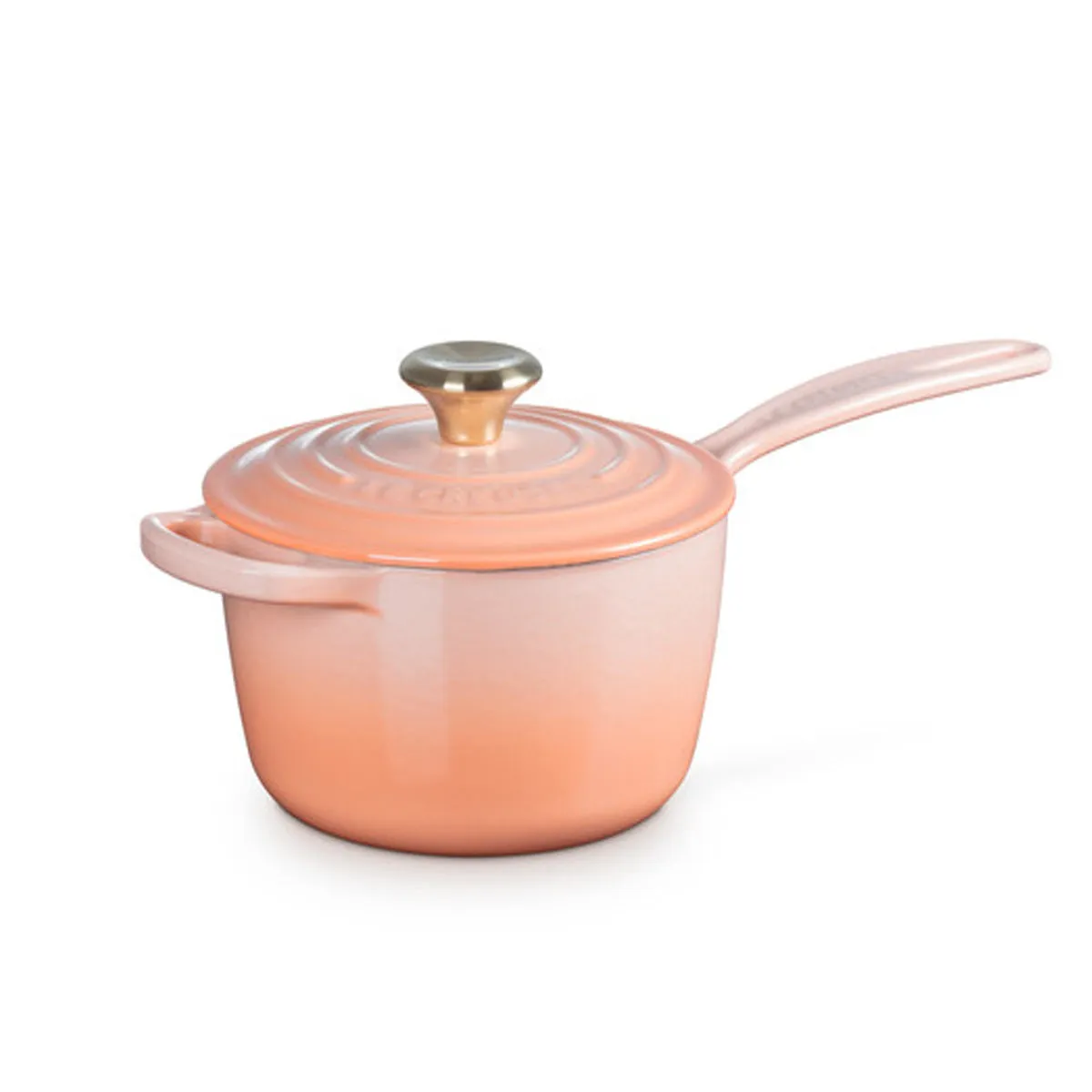 Le Creuset 1.75 qt. Signature Saucepan - Peche