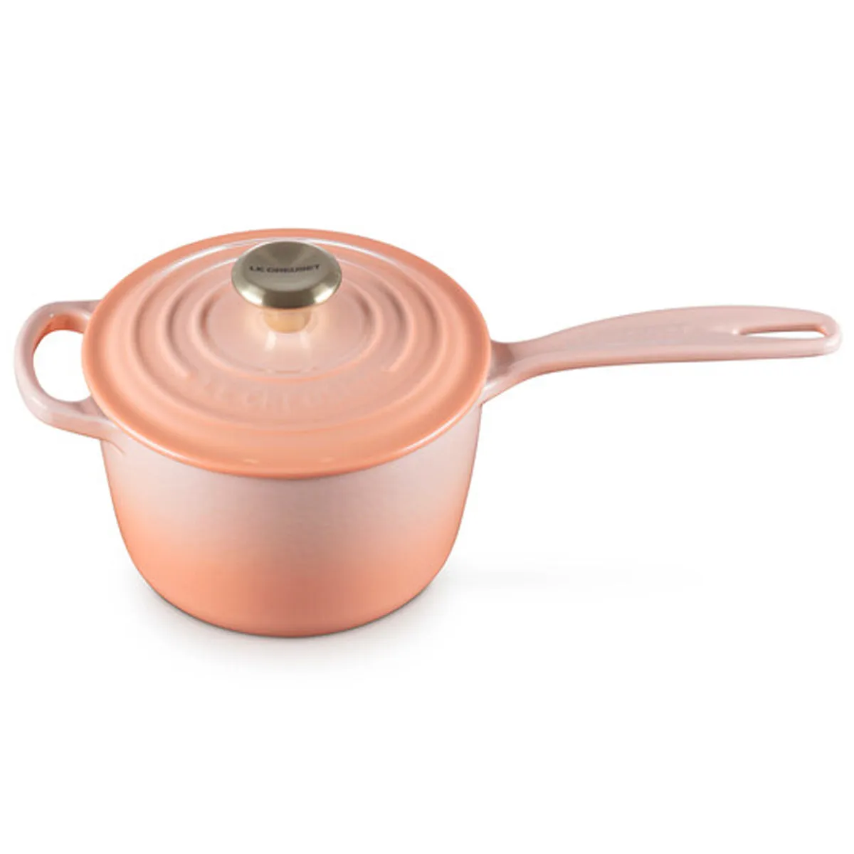 Le Creuset 1.75 qt. Signature Saucepan - Peche