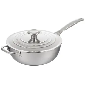 Le Creuset Stainless Steel 3.5 qt. Nonstick Sauce Pan