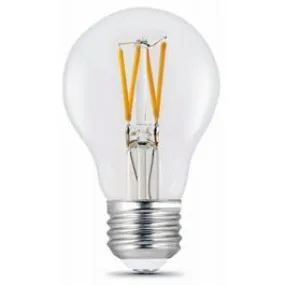 LED Light Bulbs, A19, Filament, Clear, Soft White, 810 Lumens, 9-Watts, 2-Pk.